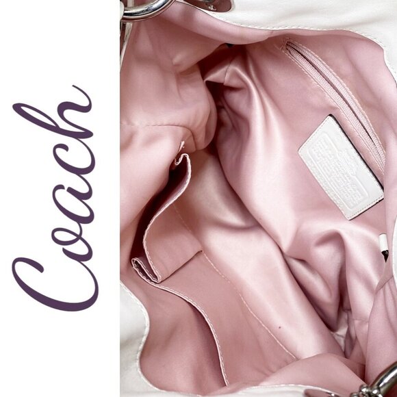 COACH MADISON OP ART IKAT HIPPIE SHOULDER BAG - Picture 13 of 16